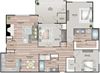 Kiki 3 bedroom 2 bathroom